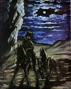 Niko Pirosmanashvili A Robber with a Stolen Horse oil painting reproduction